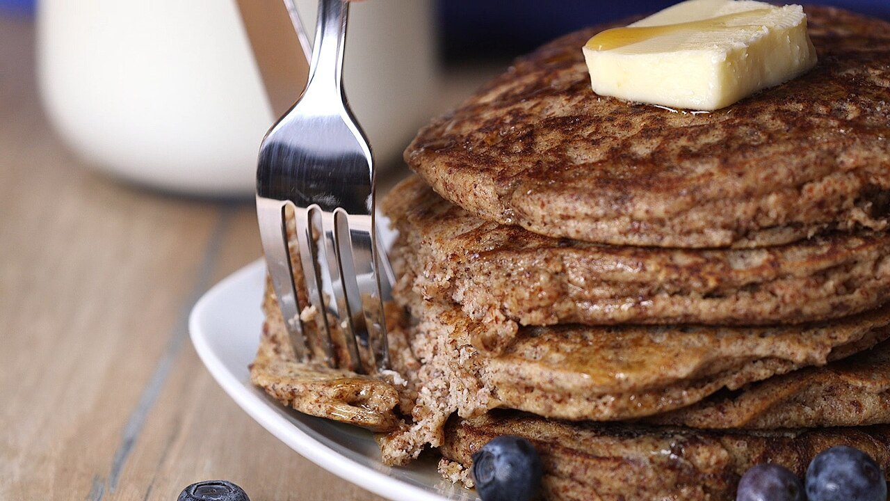 Pancakes first food reference